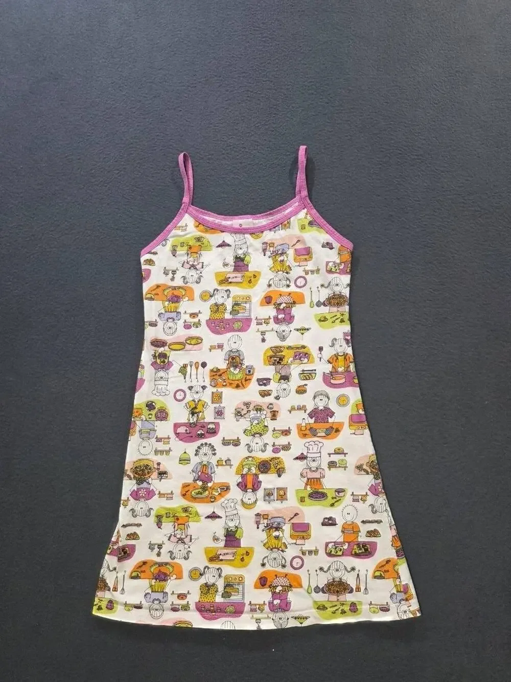 Sonhart Kids Girl Night Gown Summer Sleep Dress Size XS A010526